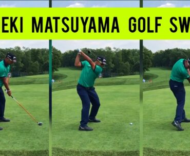 Hideki Matsuyama Golf Swing