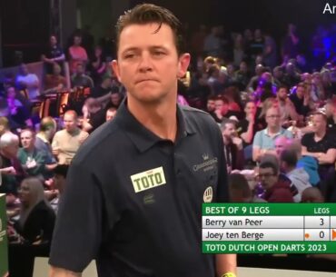 Berry van Peer vs Joey ten Berge  Quarter-Final  Dutch Open 2023