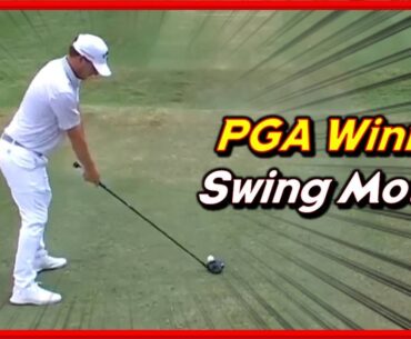 PGA Winner "Emiliano Grillo" Smooth Driver-Iron Swings & Slow Motions