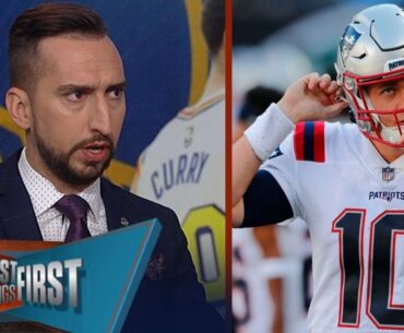 FIRST THINGS FIRST | Nick Wright "believes" QB Mac Jones will bounce back under OC Bill O'Brien!