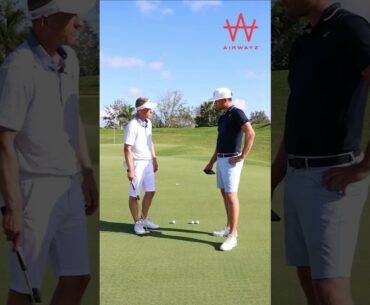 Luke Donald using Capto EZ putting system
