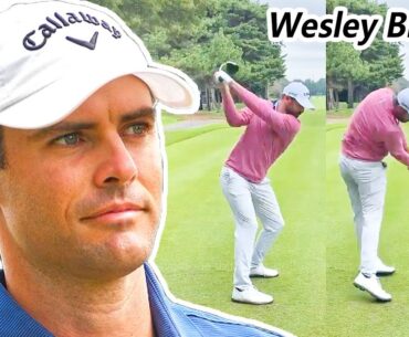 Wesley Bryan ウェズリー・ブライアン 米国の男子ゴルフ スローモーションスイング!!!