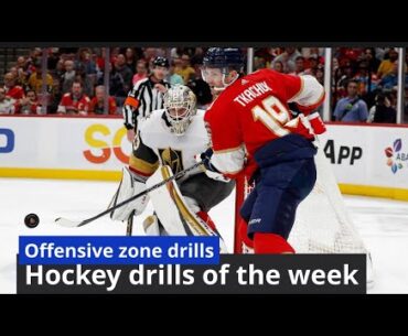 Offensive zone  drills / Hockey drills of the week