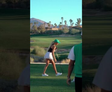 swing hard, in case you hit it