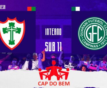 03/06/2023 - Interno 2023 - Sub 11 - Portuguesa 3 x 3 Guarani
