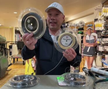 HOW TO EASE YOURSELF INTO POLYESTER TENNIS STRINGS IF YOU NEVER TRIED IT BEFORE?