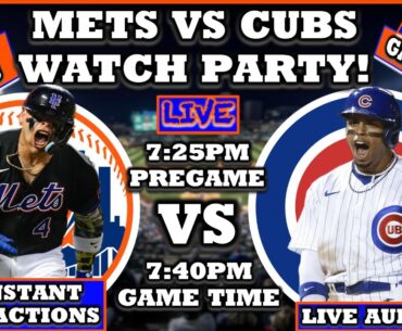 New York Mets vs Chicago Cubs Watch Party | 5-23-23 | Game 49 | Mets Game Live | Mets vs Cubs