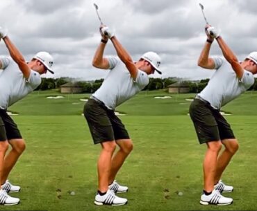 SAM BURNS GOLF SWING - SLOW MOTION