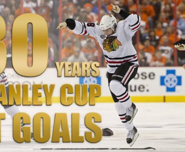 Last 30 Years of Stanley Cup Final OT Winners