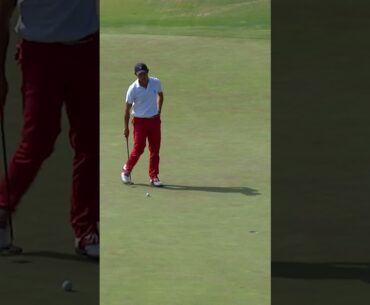 This 303-yard par 3 was no problem for Collin Morikawa at the 2017 Walker Cup played at #LACC 😯
