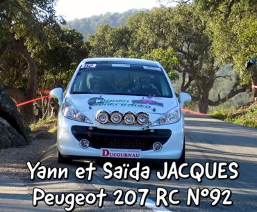 Rallye du Var 2022 - Peugeot 207 RC N°92 - Yann et Saïda JACQUES