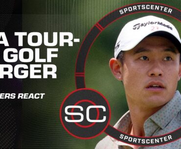 Initial golfer reactions to the PGA Tour-LIV Golf merger 👀 | SportsCenter