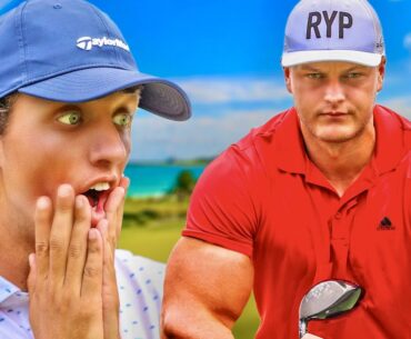 He’s the LONGEST Golfer on Earth…