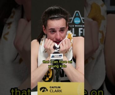 Emotional Caitlin Clark reflects on the season, her legacy