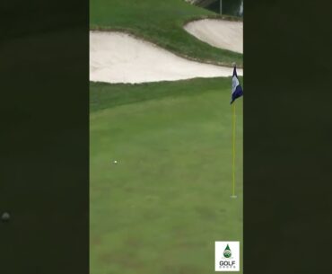 Viktor Hovland's Aggressive Line Pays Off at Charles Schwab Challenge 2023 #Shorts