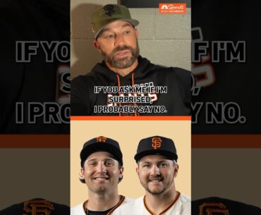 Gave Kapler not even remotely surprised by Casey Schmitt and Patrick Bailey's instant impact 💪