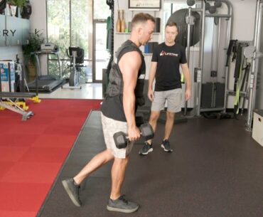 Ben Silverman's off-week training routine