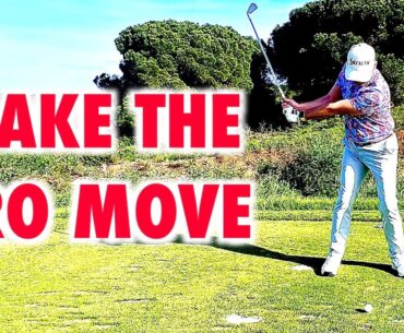 Make the pro move in your golf swing (driver swing tips)