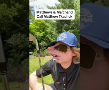 Matthews & Marchand Go Golfing…