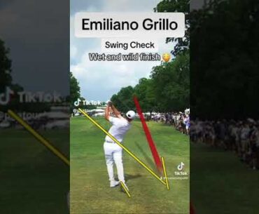 Golf Swing Check for Emiliano Grillo.
