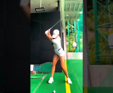 정면으로 첨 봐요!~ 공주님 👸 정면도 넘 이뻐요 😍#golf #shorts #golfgirl | GOLF#SHORT