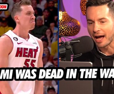 JJ Reacts To Duncan Robinson's Crazy 10 Points in 2 Minutes 🔥