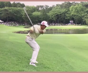 祝優勝【ゴルフ】 金谷拓実　スイング