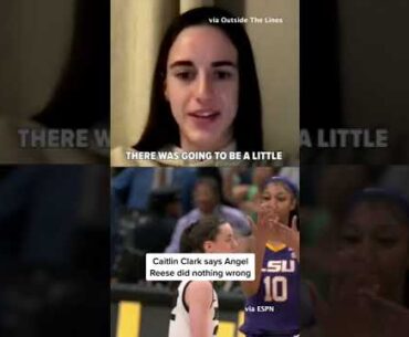 Caitlin Clark clears the air regarding Angel Reese’s celebration | CBS Sports