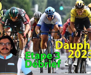 🚴‍♂️Critérium du Dauphiné 2023🇫🇷 : Débrief étape 3 (Laporte, Bennett, Groenewegen...)