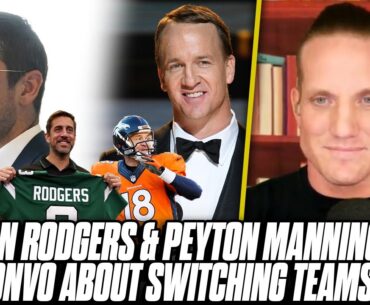 Aaron Rodgers & Peyton Manning Had SERIOUS Conversation At The Kentucky Derby via AJ Hawk