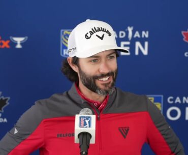 Adam Hadwin Friday Flash Interview 2023 RBC Canadian Open