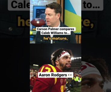 Carson Palmer has high praise for the future potential No. 1 pick #shorts