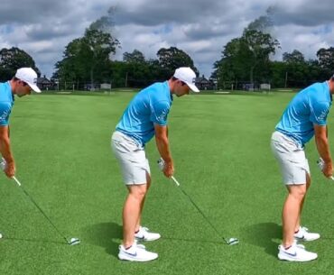 VIKTOR HOVLAND - GOLF SWING - SLOW MOTION