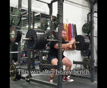 Front Squat Fail - 180KG