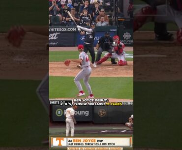105mph pitcher makes MLB debut 🔥