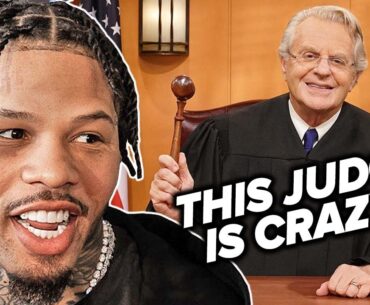 GERVONTA DAVIS FIRST WORDS FROM JAIL SAYS JUDGE IS CRAZY FOR LOCKING HIM UP!