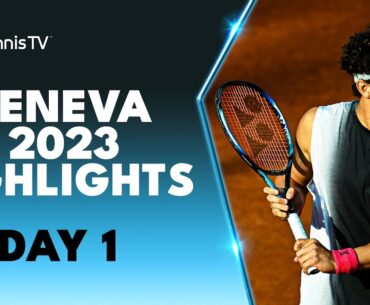 Cecchinato vs Shelton & Eubanks vs Paire | Geneva 2023 Day 1 Highlights