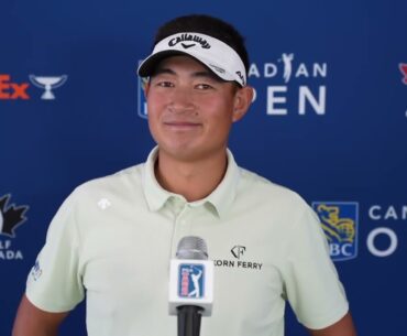 Carl Yuan Friday Flash Interview 2023 RBC Canadian Open
