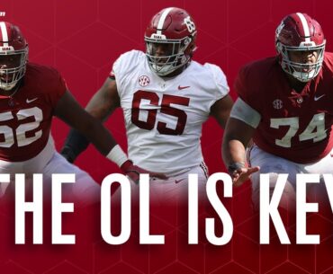 Why Alabama's OL is KEY to EVERYTHING | JC Latham, Tyler Booker, Kadyn Proctor