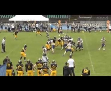 Zachary Blair destroys defender