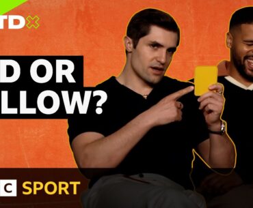'I have a red card already!' - Ted Lasso stars play Red Card Yellow Card | MOTDx
