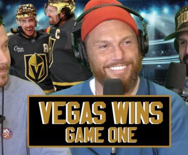 QUICK SHIFT: LAS VEGAS WINS GAME 1 OF THE STANLEY CUP FINALS