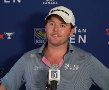 Harry Higgs Saturday Flash Interview 2023 RBC Canadian Open