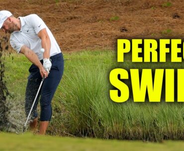 Wyndham Clark Powerful Swing in Slow Motion Witness the Mastery of the Wells Fargo 2023 Champion