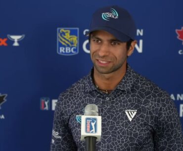 Aaron Rai Friday Flash Interview 2023 RBC Canadian Open