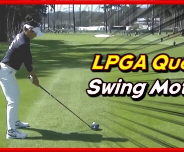LPGA "Atthaya Thitikul" Fast Lower Body Swing & Slow MotionsㅣDriver Wood Iron