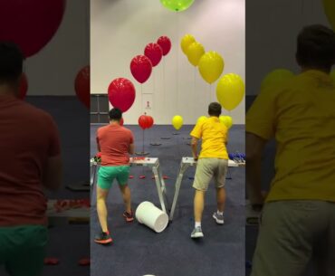 INTENSE Giant Balloon Pop Racing!!