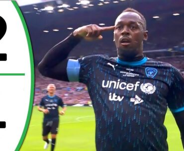 Soccer Aid 2023 - England vs World XI 2-4 Extended Highlights & Goals 2023