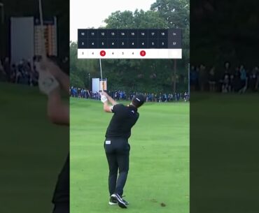 Viktor Hovland's EAGLE & birdies! 🦅