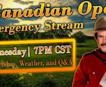 The Canadian Open | Emergency Stream | PGA DFS | DraftKings Strategy | (Not) Picks